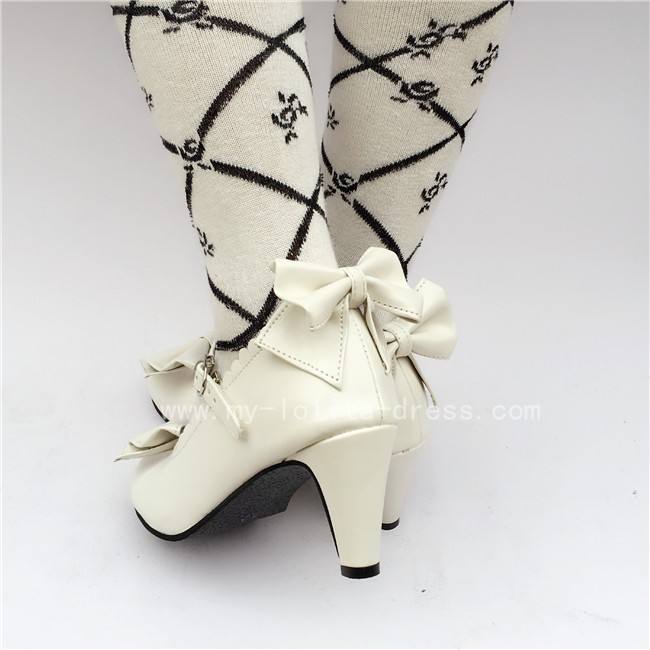 Elegant Bows Lolita Heels Shoes