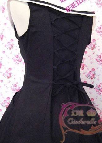 College Style Lolita Jumper Dress