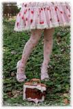 Infanta ***Strawberry Printed*** Lolita Tights-out