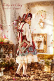 Lily And Key~ Classic Lolita Printed Salopette -Pre-order Closed