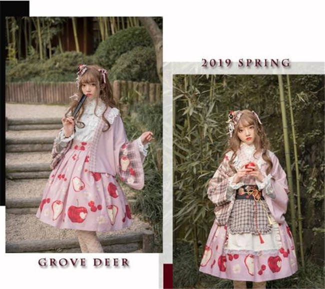 Grove Deer~ Chinese Pear Crabapple Series Lolita Dress -Pre-order Closed