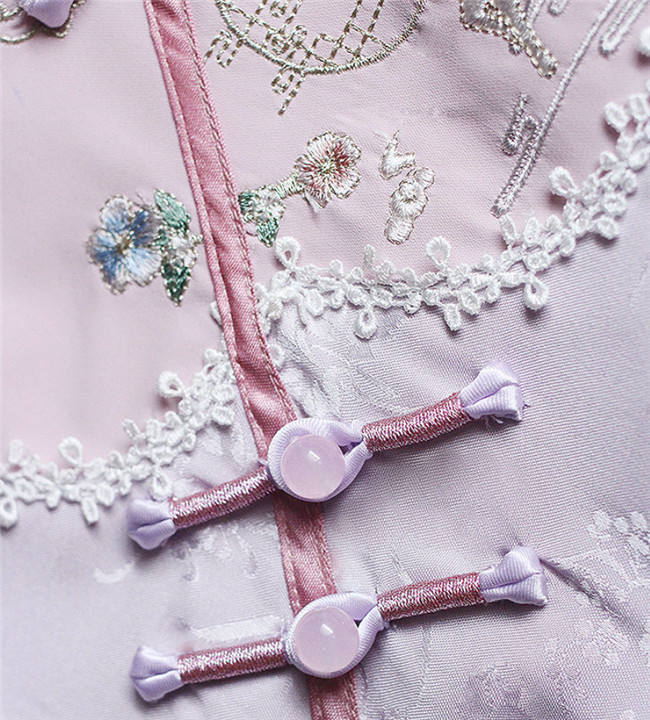 Hole Fairy Guide~ Qi Lolita OP Dress -Ready Made