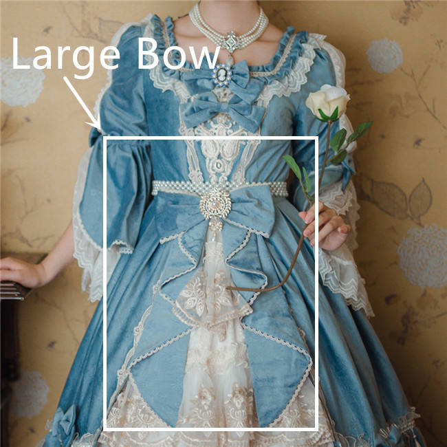 Miss Point ~ Elizabeth ~ Elegant Lolita OP Tea Party Version -Custom Tailor Available
