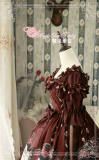 The Musician In Bremen Town ~ Lolita Printed OP Dress -out
