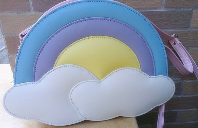 Sweet Rainbow Cloud Lolita Shoulder Bag