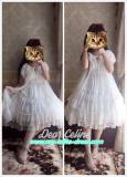 Mermaid~ Pure Color Lolita OP Dress -out