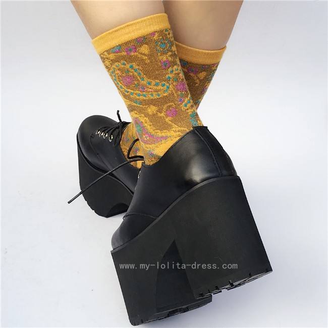 White High Platform Lolita Shoes