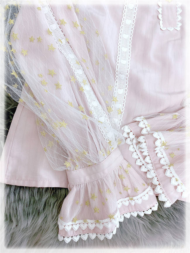 Little Dipper ~Kompeit Sweet Lolita Blouse -Ready Made
