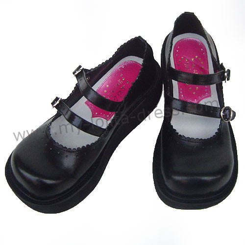 Double Straps Lolita Shoes
