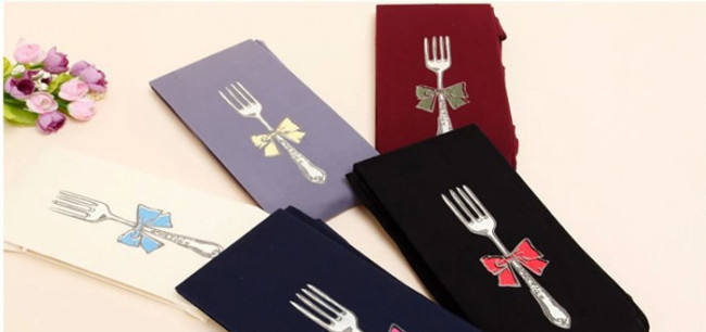 Mu Fish Knife and Forks Lolita Tights