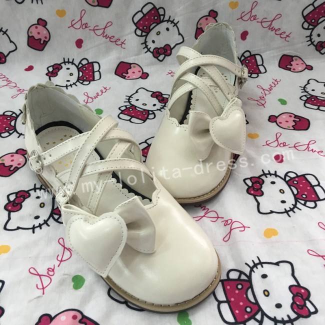 Mint Low Heels Lolita Princess Shoes