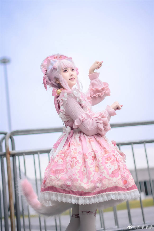 August Maiden ~Kittens & Berries Lolita Dresses -In Stock