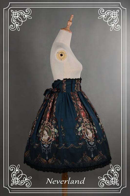 Neverland Lolita ~Ode to Rococo~ Lolita Skirt