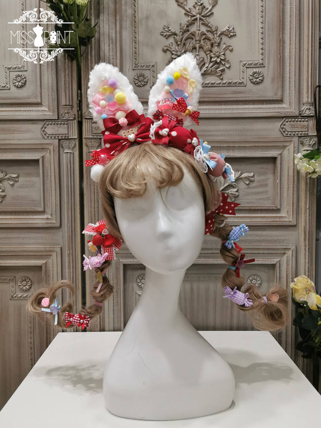 Miss Point ~The Tailor Rabbit Lolita Salopette  Beige Size S In Stock