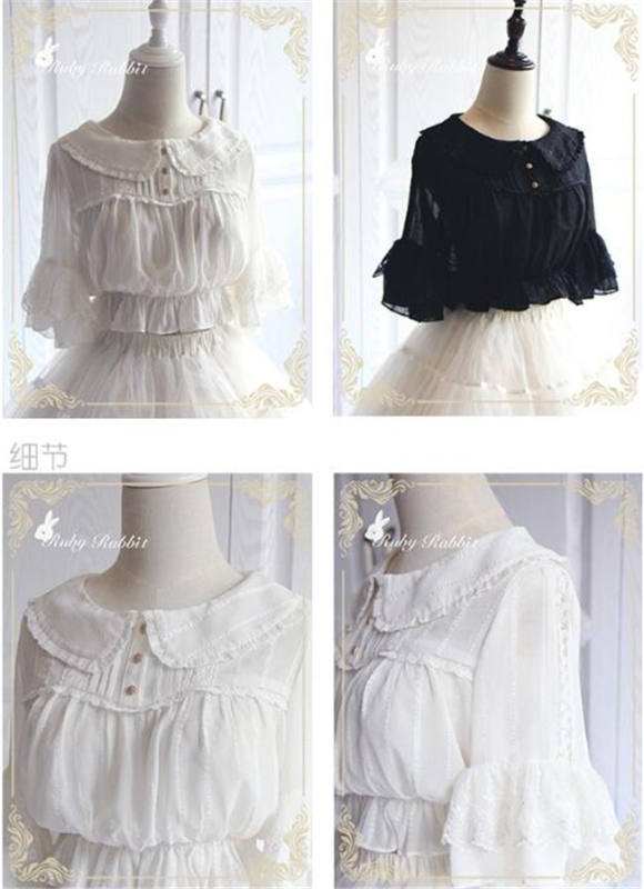 Souffle~ Sweet Lolita Blouse Short Version