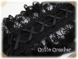 Cutie Creator  Lace Cross Lolita Headband-out