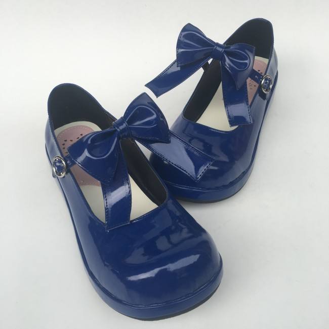 Red Bows Lolita Flats Shoes