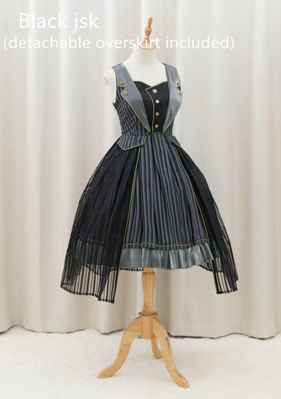 Rabbit Teeth ~The Girl Who Skip Class Lolita Dress Black L In Stock