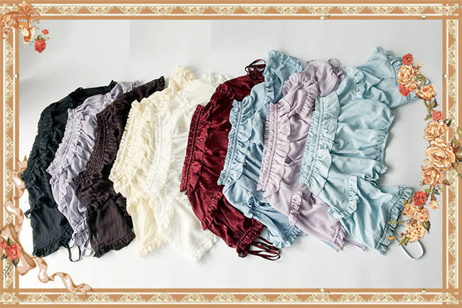 Sweet Lolita Short Sleeves Blouse Short Version -Special Price-out
