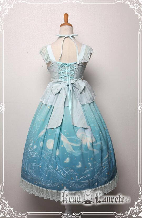 Lost in Sea Blue~ Lolita OP/JSK Short Version/Long Version -Pre-order Closed