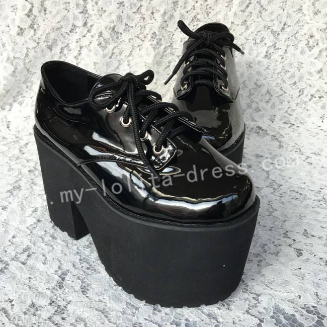 White High Platform Lolita Shoes