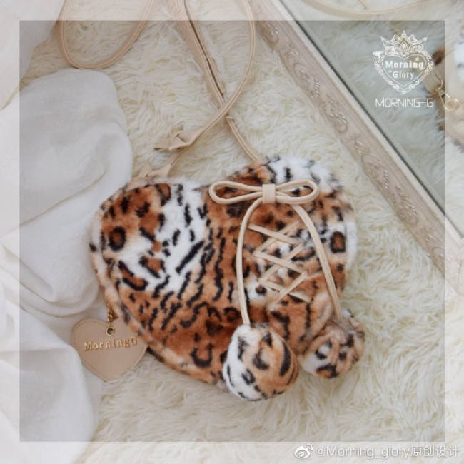 Repair of Love/Star~ Sweet Lolita Fur Hand Bag/Cross-body Bag