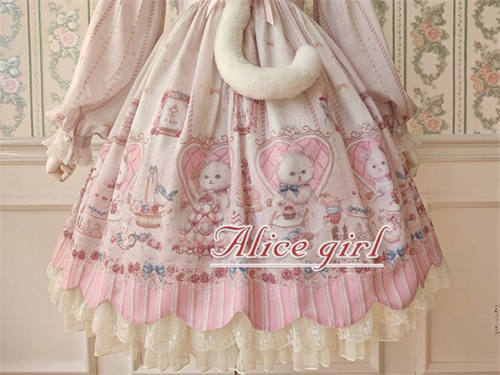 Girls Pink Party Dress - Alice