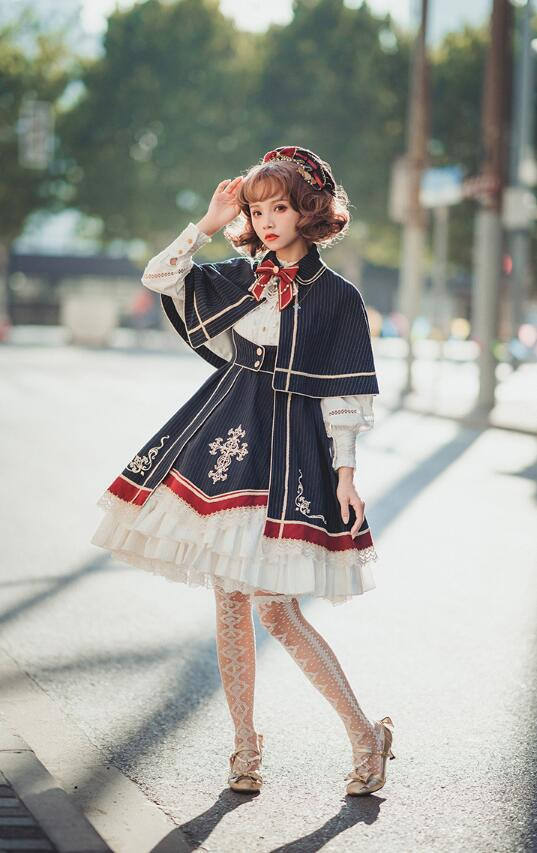 College of the Sacred Glory Cross~ Classic Lolita OP -Ready Made