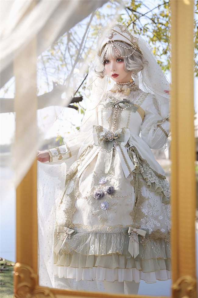 Dawn Nightmare~ Elegant Lolita OP Bridal Design