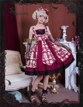 Magic Tea Party ~Pike Place Roast Lolita JSK -Ready made L - In Stock