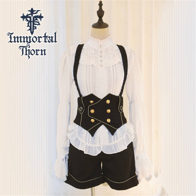 Immortal Thorn Eternal Poetry of Night Vintage Ouji Coat
