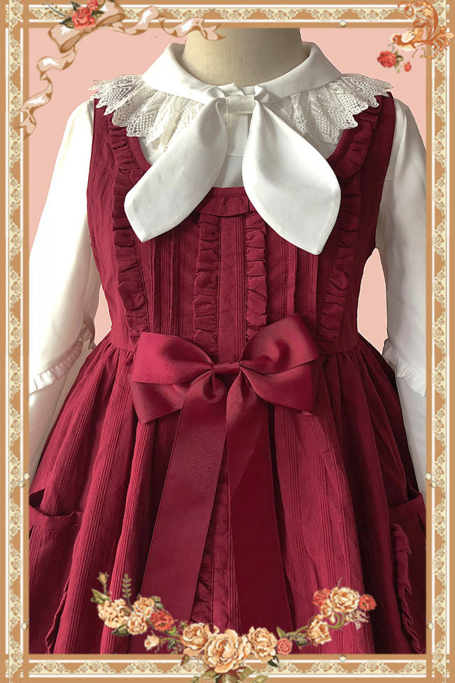 Jenny Cookies~ Pure Cotton Babydoll Style Lolita JSK Dress