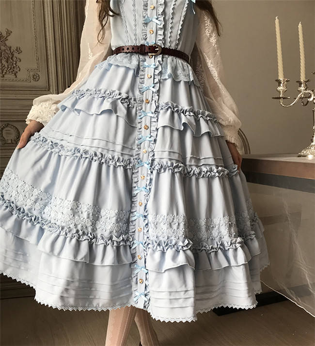 Little Dipper Mary~ Classic Front Open Design Lolita JSK Ready made-In Stock
