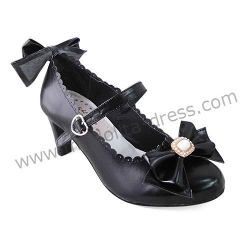 Elegant Bows Lolita Heels Shoes
