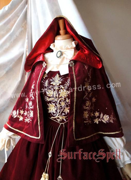 Bourbon Dynasty Series Baroque Embroidery Lolita Cape