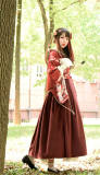 Kimono Style Printed Lolita OP Dress -OUT