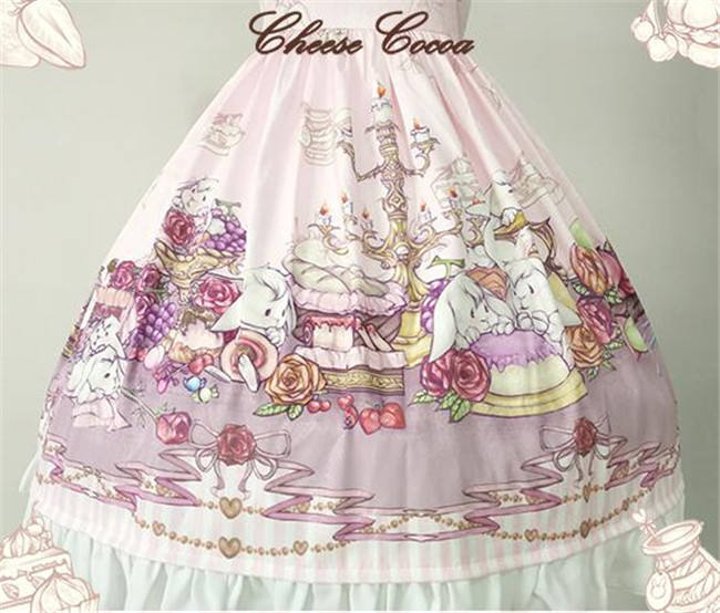 Afternoon Tea Rabbit Sweet Slight High Waist Jumper