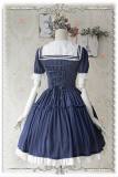 Infanta Sailor Style Chiffon Lolita OP Dress - 3 Clolors -out