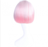Japanese Style Sweet Pink Short Lolita Wig off