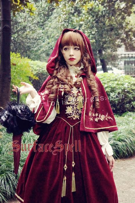 Bourbon Dynasty Series Baroque Embroidery Lolita Cape