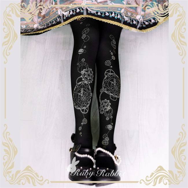 Ruby Rabbit ~The Astrologer's Universe~ Lolita Tights
