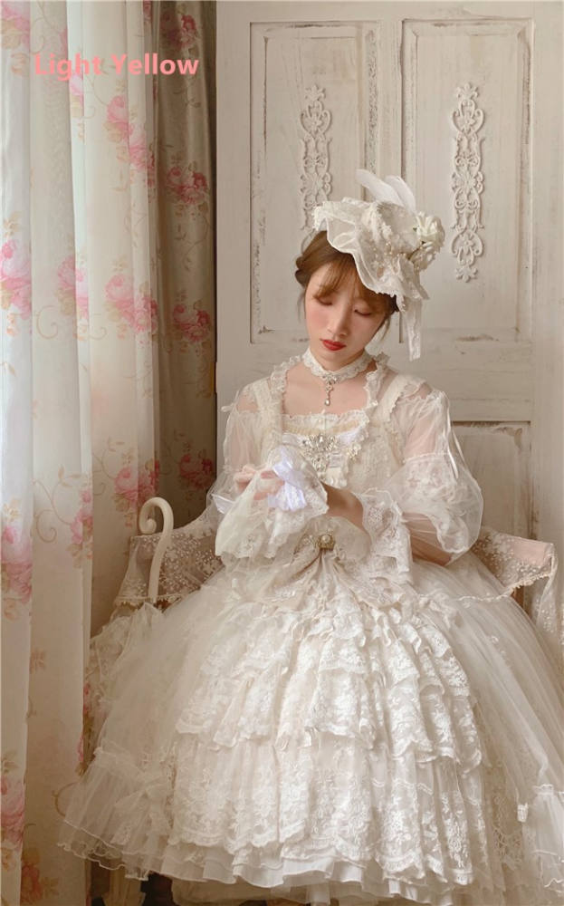 Secret Garden In Midsummer ~Elegant Lolita Bridal Dress -Ready MADE