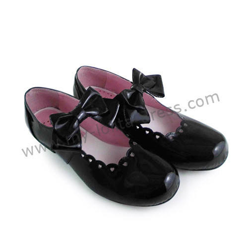 Glossy White 2.5CM Heel Princess Lolita Shoes