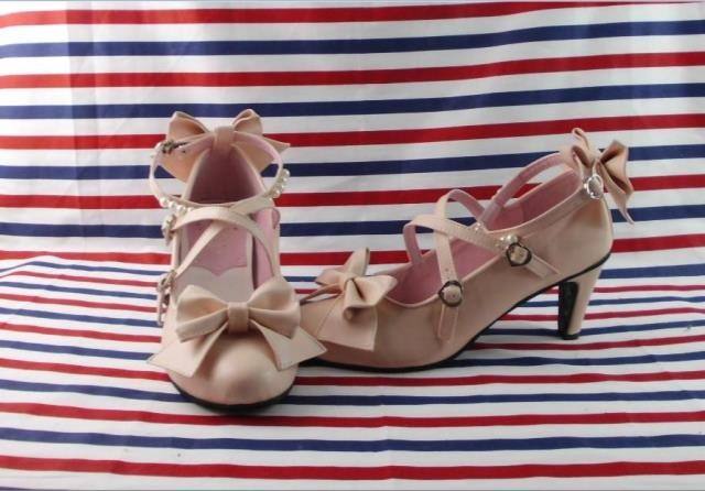 Antaina Tea Party Glitter Lolita Shoes