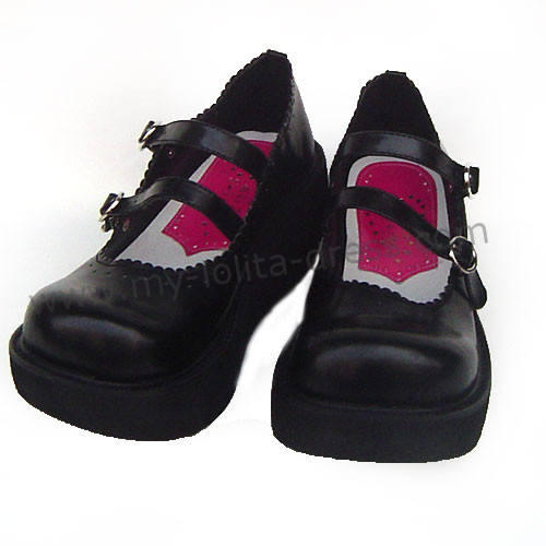 Double Straps Lolita Shoes