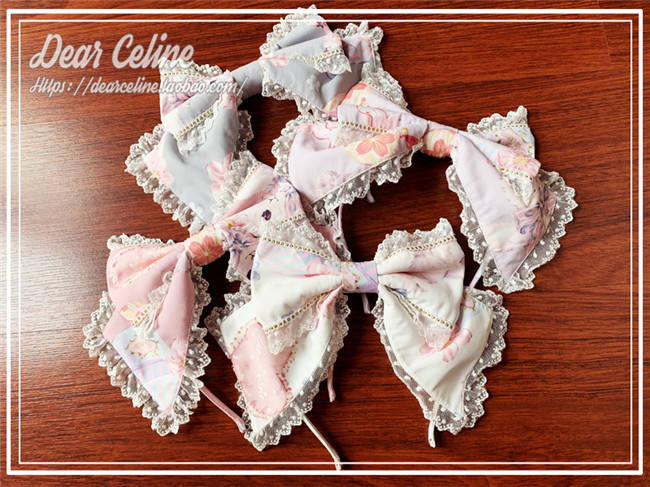 Dear Celine ~Sakura Rabbit~ High Waist Lolita JSK -Ready Made