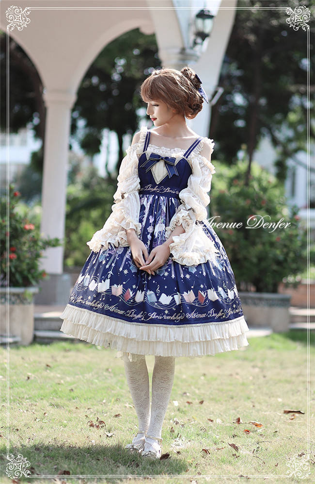 Fairy Workshops~ Classic Lolita JSK -Ready Made