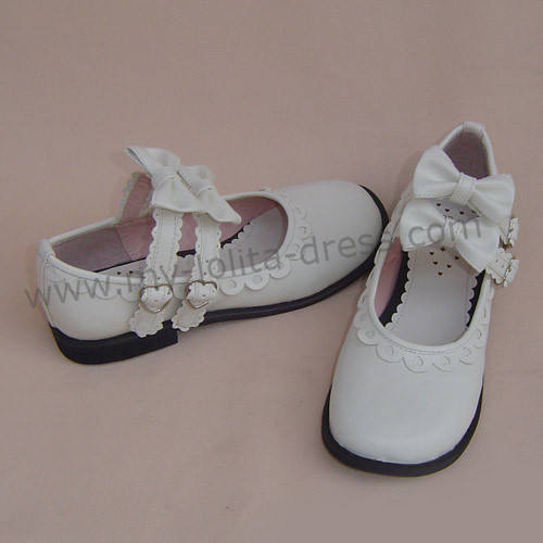 Sweet Double Bows Lolita Shoes