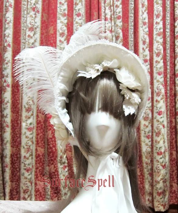 Surface Spell Gothic Solid Obscure Half Bonnet