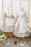 The Maiden Who Picks Up Star Dust~ Cotton Lolita Surface Dress/Apron -Pre-order Closed